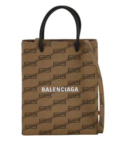 Monogram BB XXS Shopping Tote, £450, Handbags, Brown, Canvas, Front view